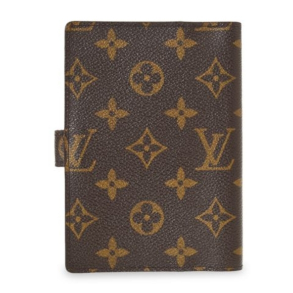 LOUIS VUITTON Small Ring Coated Canvas Agenda Cover - Picture 4 of 10